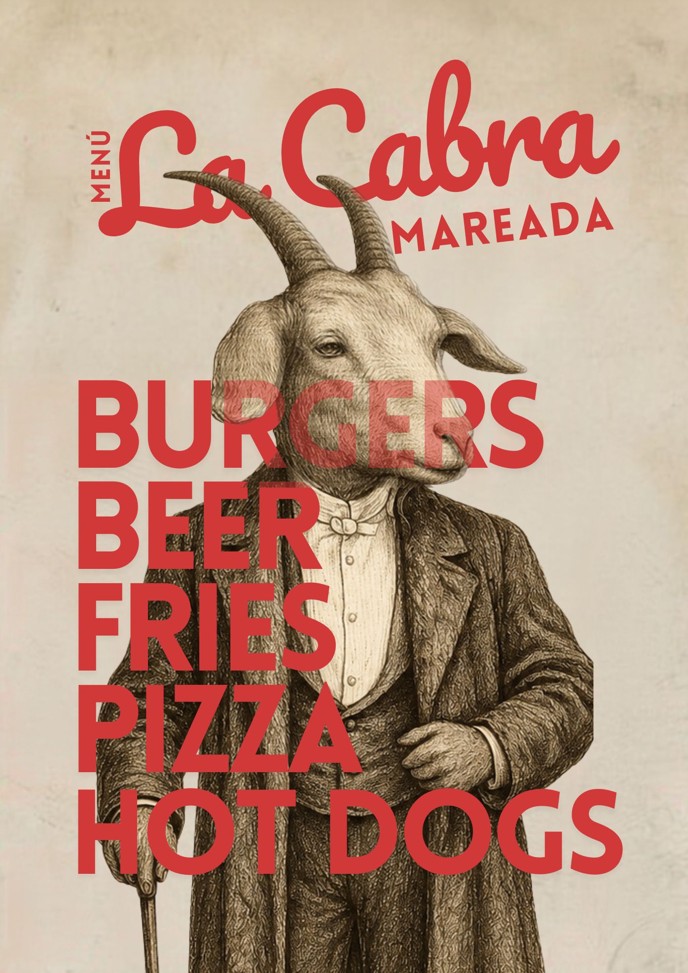 La Cabra Mareada main menu